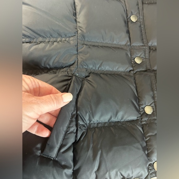Lands End Womens Down Puffer
Vest Size M Petite Black - Picture 3 of 9